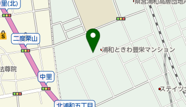 北浦和5丁目第三公園の地図画像