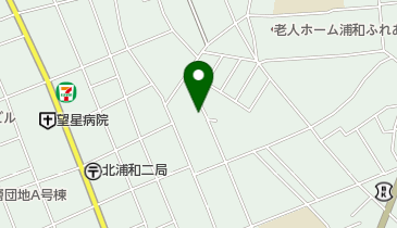 北浦和東部児童遊園の地図画像