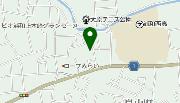 皇山第二公園の地図画像