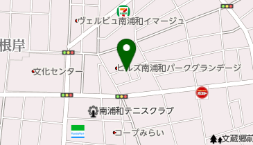 郷前公園の地図画像