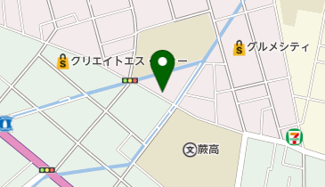 文蔵5丁目第二公園の地図画像