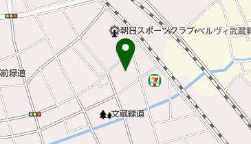 文蔵3丁目第二公園の地図画像