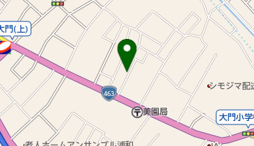 大門東裏公園の地図画像