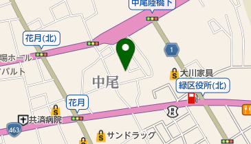 不動谷第二公園の地図画像