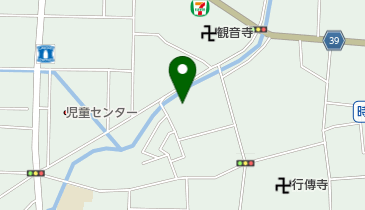 赤間川公園の地図画像