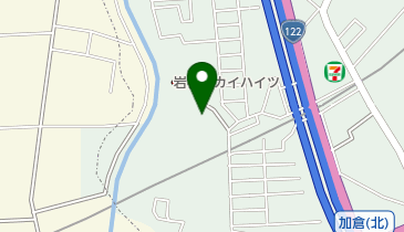 並木下公園の地図画像