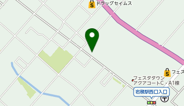 西町2丁目第二公園の地図画像