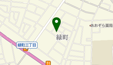 桃の木公園の地図画像