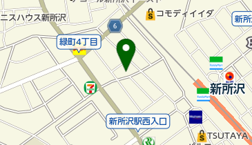 中砂公園の地図画像
