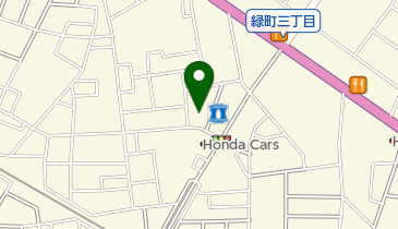 桃木窪中央公園の地図画像