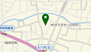 上新井公園の地図画像