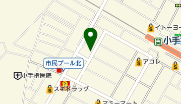 緑野北公園の地図画像