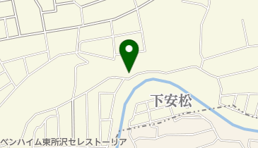 東所沢緑地の地図画像