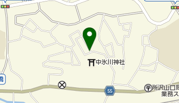 中氷川台公園の地図画像