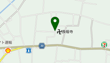 鯨井後公園の地図画像