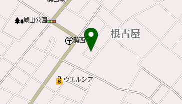 中宿公園の地図画像