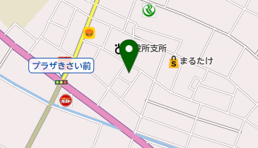 町裏公園の地図画像