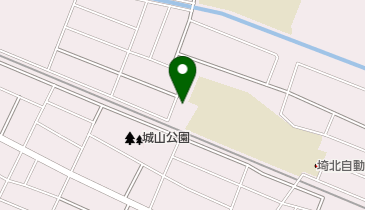 花崎城跡公園の地図画像