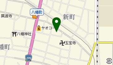 玉宝公園の地図画像