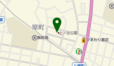 上ノ台公園の地図画像