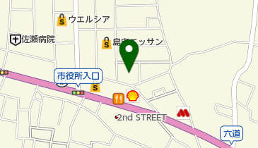 水押公園の地図画像