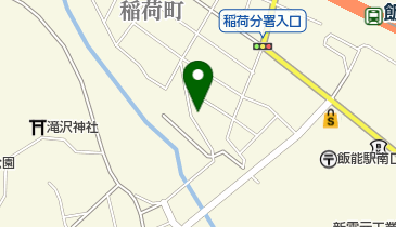 稲荷町公園の地図画像