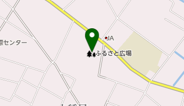 ふるさと広場の地図画像