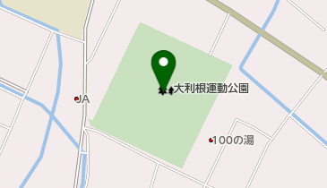 大利根運動公園の地図画像