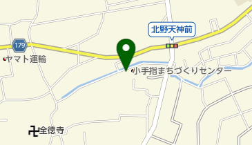 小手指地区体育館の地図画像