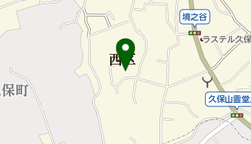 境之谷公園の地図画像