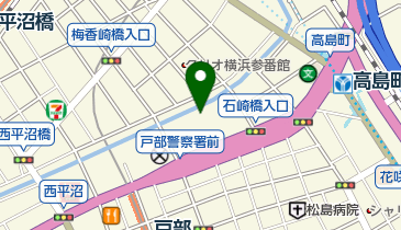 石崎川公園の地図画像