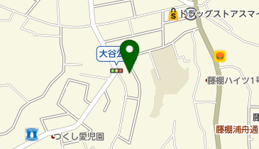 大谷公園の地図画像