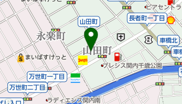 千歳公園の地図画像
