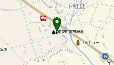 和泉アカシア公園の地図画像