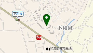 和泉池田公園の地図画像