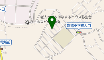 泉新橋公園の地図画像