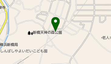 岡津清治ケ谷公園の地図画像