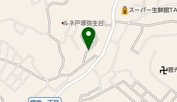 岡津竹ノ鼻第三公園の地図画像