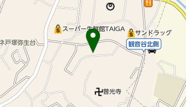 岡津南第二公園の地図画像