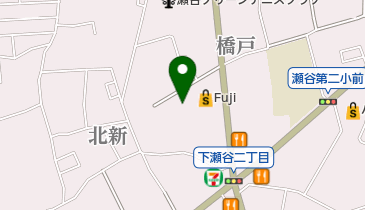 橋戸二丁目公園の地図画像