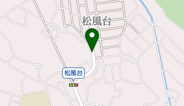 松風台南公園の地図画像