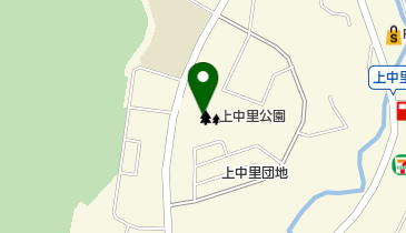 上中里公園の地図画像