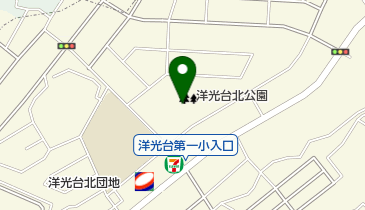 洋光台北公園の地図画像