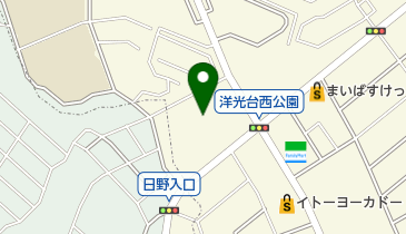 洋光台西公園の地図画像