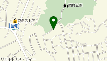 泉谷第三公園の地図画像