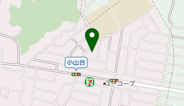 小山台一丁目公園の地図画像