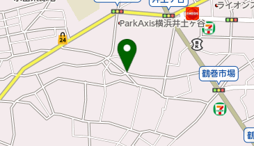 井土ヶ谷中町公園の地図画像