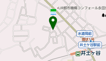 永田東一丁目公園の地図画像