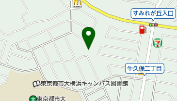 牛久保あやめ公園の地図画像