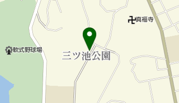 梶山上台公園の地図画像